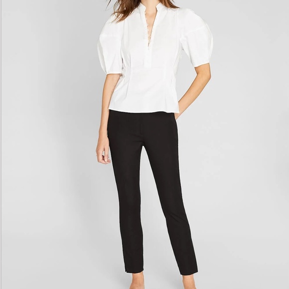Slit Detail Pant - New With Tags - NEVER WORN - Black